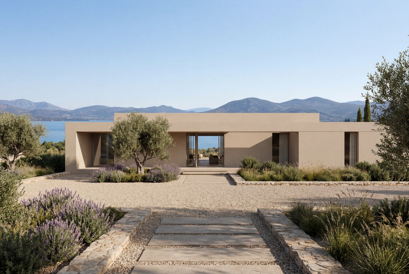 Exterior render by Archlane: facade day