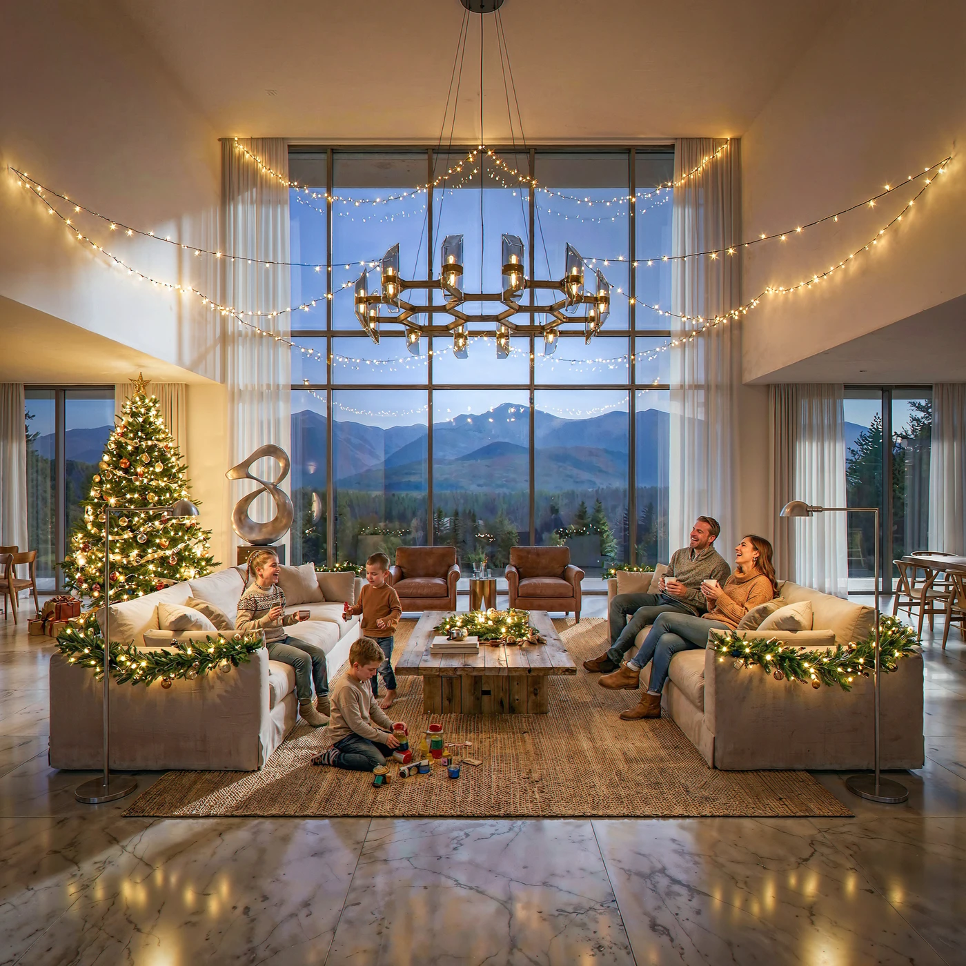 Interior render by Archlane: living