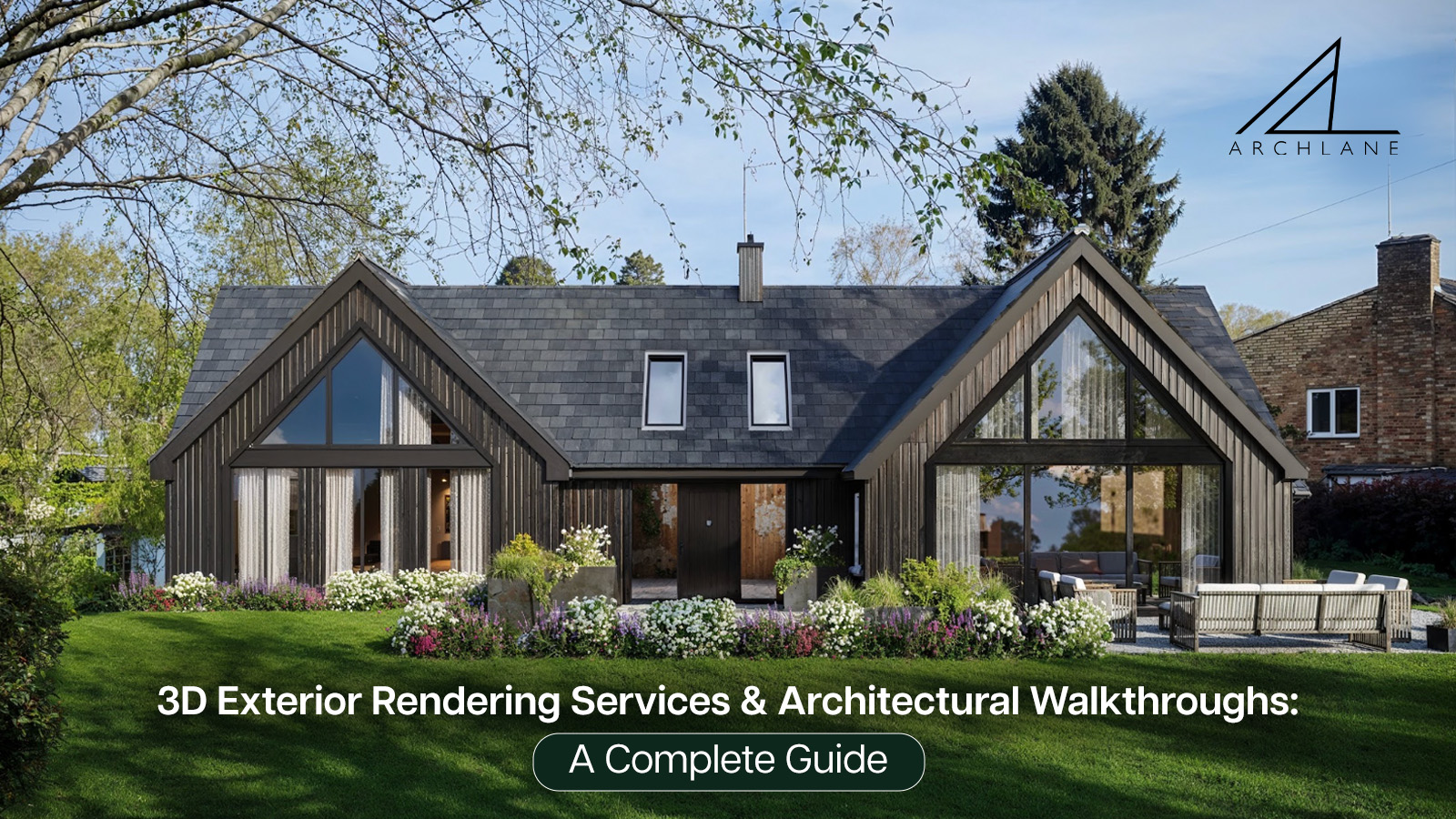 3D Rendering Services , exterior rendering services