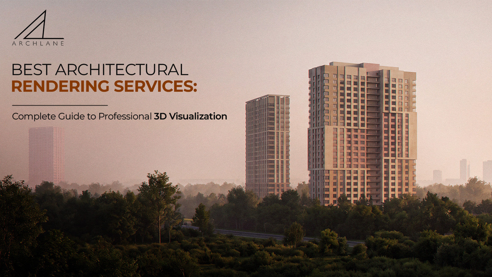 3D architectural rendering services